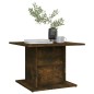 vidaXL Mesa de centro madera ingeniería roble ahumado 55,5x55,5x40 cm vidaXL Mesa de centro madera ingeniería roble ahumado 55,5x55,5x40 cm