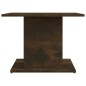 vidaXL Mesa de centro madera ingeniería roble ahumado 55,5x55,5x40 cm vidaXL Mesa de centro madera ingeniería roble ahumado 55,5x55,5x40 cm