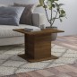 vidaXL Mesa de centro madera ingeniería marrón roble 55,5x55,5x40 cm vidaXL Mesa de centro madera ingeniería marrón roble 55,5x55,5x40 cm