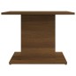 vidaXL Mesa de centro madera ingeniería marrón roble 55,5x55,5x40 cm vidaXL Mesa de centro madera ingeniería marrón roble 55,5x55,5x40 cm