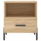 vidaXL Mesita noche 2 uds madera ingeniería roble Sonoma 40x35x47,5 cm vidaXL Mesita noche 2 uds madera ingeniería roble Sonoma 40x35x47,5 cm