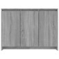 vidaXL Aparador de madera de ingeniería gris Sonoma 102x33x75 cm vidaXL Aparador de madera de ingeniería gris Sonoma 102x33x75 cm