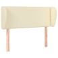 vidaXL Cabecero de cuero sintético color crema 93x23x78/88 cm vidaXL Cabecero de cuero sintético color crema 93x23x78/88 cm