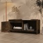 vidaXL Mueble de TV madera de ingeniería roble ahumado 90x35x40 cm