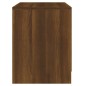 vidaXL Mesitas noche 2 uds madera ingeniería marrón 45x34,5x44,5 cm vidaXL Mesitas noche 2 uds madera ingeniería marrón 45x34,5x44,5 cm
