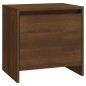 vidaXL Mesita de noche madera de ingeniería marrón roble 45x34x44,5 cm vidaXL Mesita de noche madera de ingeniería marrón roble 45x34x44,5 cm