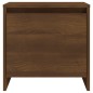 vidaXL Mesita de noche madera de ingeniería marrón roble 45x34x44,5 cm vidaXL Mesita de noche madera de ingeniería marrón roble 45x34x44,5 cm
