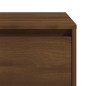 vidaXL Mesita de noche madera de ingeniería marrón roble 45x34x44,5 cm vidaXL Mesita de noche madera de ingeniería marrón roble 45x34x44,5 cm