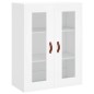 vidaXL Aparador alto madera contrachapada blanco 69,5x34x180 cm vidaXL Aparador alto madera contrachapada blanco 69,5x34x180 cm
