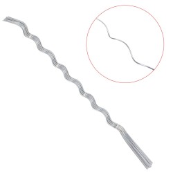 vidaXL Soporte para planta espiral 50 unidades 170cm acero galvanizado