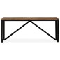 vidaXL Banco de madera maciza reciclada 110x35x45 cm vidaXL Banco de madera maciza reciclada 110x35x45 cm
