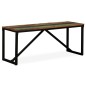 vidaXL Banco de madera maciza reciclada 110x35x45 cm vidaXL Banco de madera maciza reciclada 110x35x45 cm