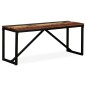 vidaXL Banco de madera maciza reciclada 110x35x45 cm vidaXL Banco de madera maciza reciclada 110x35x45 cm
