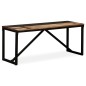 vidaXL Banco de madera maciza reciclada 110x35x45 cm vidaXL Banco de madera maciza reciclada 110x35x45 cm