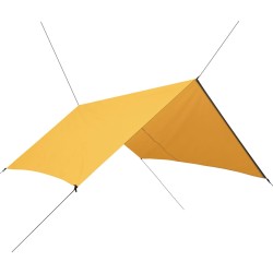 vidaXL Lona de exterior amarilla 3x2,85 m