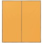 vidaXL Lona de exterior amarilla 3x2,85 m