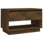 vidaXL Mueble de TV madera de ingeniería roble ahumado 70x41x44 cm vidaXL Mueble de TV madera de ingeniería roble ahumado 70x41x44 cm