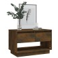 vidaXL Mueble de TV madera de ingeniería roble ahumado 70x41x44 cm vidaXL Mueble de TV madera de ingeniería roble ahumado 70x41x44 cm