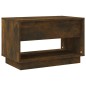 vidaXL Mueble de TV madera de ingeniería roble ahumado 70x41x44 cm vidaXL Mueble de TV madera de ingeniería roble ahumado 70x41x44 cm