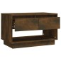 vidaXL Mueble de TV madera de ingeniería roble ahumado 70x41x44 cm vidaXL Mueble de TV madera de ingeniería roble ahumado 70x41x44 cm