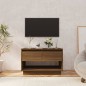 vidaXL Mueble de TV de madera de ingeniería marrón roble 70x41x44 cm