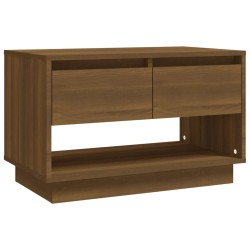 vidaXL Mueble de TV de madera de ingeniería marrón roble 70x41x44 cm