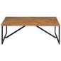 vidaXL Mesa de centro madera maciza de acacia 110x110x36 cm vidaXL Mesa de centro madera maciza de acacia 110x110x36 cm