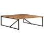 vidaXL Mesa de centro madera maciza de acacia 110x110x36 cm vidaXL Mesa de centro madera maciza de acacia 110x110x36 cm