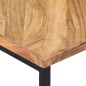 vidaXL Mesa de centro madera maciza de acacia 110x110x36 cm vidaXL Mesa de centro madera maciza de acacia 110x110x36 cm