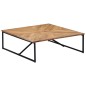 vidaXL Mesa de centro madera maciza de acacia 110x110x36 cm vidaXL Mesa de centro madera maciza de acacia 110x110x36 cm