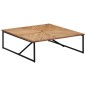 vidaXL Mesa de centro madera maciza de acacia 110x110x36 cm vidaXL Mesa de centro madera maciza de acacia 110x110x36 cm