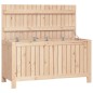 vidaXL Caja de almacenaje jardín madera maciza de pino 115x49x60 cm vidaXL Caja de almacenaje jardín madera maciza de pino 115x49x60 cm
