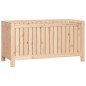 vidaXL Caja de almacenaje jardín madera maciza de pino 115x49x60 cm vidaXL Caja de almacenaje jardín madera maciza de pino 115x49x60 cm