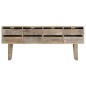 vidaXL Aparador de madera maciza de mango 140x30x60 cm vidaXL Aparador de madera maciza de mango 140x30x60 cm