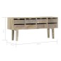 vidaXL Aparador de madera maciza de mango 140x30x60 cm vidaXL Aparador de madera maciza de mango 140x30x60 cm