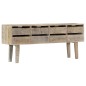 vidaXL Aparador de madera maciza de mango 140x30x60 cm vidaXL Aparador de madera maciza de mango 140x30x60 cm
