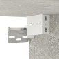 vidaXL Set de muebles de TV 5 pzas madera contrachapada gris hormigón