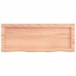 vidaXL Estante pared madera roble tratada marrón claro 80x30x(2-6) cm vidaXL Estante pared madera roble tratada marrón claro 80x30x(2-6) cm