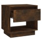 vidaXL Mesitas noche 2 uds madera ingeniería roble ahumado 45x34x44 cm vidaXL Mesitas noche 2 uds madera ingeniería roble ahumado 45x34x44 cm