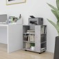 vidaXL Armario ruedas madera contrachapada gris hormigón 60x35x75 cm vidaXL Armario ruedas madera contrachapada gris hormigón 60x35x75 cm