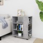 vidaXL Armario ruedas madera contrachapada gris hormigón 60x35x75 cm vidaXL Armario ruedas madera contrachapada gris hormigón 60x35x75 cm