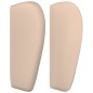 vidaXL Cabecero de cuero sintético color capuchino 203x23x78/88 cm vidaXL Cabecero de cuero sintético color capuchino 203x23x78/88 cm