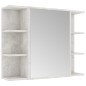 vidaXL Juego muebles de baño 4 pzas madera de ingeniería gris hormigón vidaXL Juego muebles de baño 4 pzas madera de ingeniería gris hormigón
