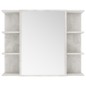 vidaXL Juego muebles de baño 4 pzas madera de ingeniería gris hormigón vidaXL Juego muebles de baño 4 pzas madera de ingeniería gris hormigón