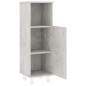 vidaXL Juego muebles de baño 4 pzas madera de ingeniería gris hormigón vidaXL Juego muebles de baño 4 pzas madera de ingeniería gris hormigón