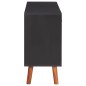 vidaXL Aparador de madera maciza de acacia y MDF 110x35x70 cm vidaXL Aparador de madera maciza de acacia y MDF 110x35x70 cm