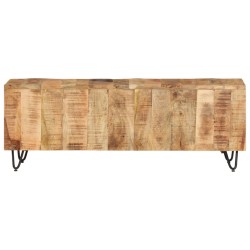 vidaXL Mueble de TV madera maciza de mango 110x30x40 cm