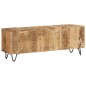 vidaXL Mueble de TV madera maciza de mango 110x30x40 cm