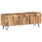 vidaXL Mueble de TV madera maciza de mango 110x30x40 cm