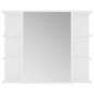 vidaXL Juego de muebles de baño 4 pzas madera de ingeniería blanco vidaXL Juego de muebles de baño 4 pzas madera de ingeniería blanco